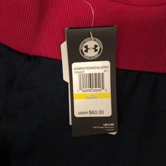 NWT Under Armour Unstoppable Ribbed Leggings - Picture 4 of 5